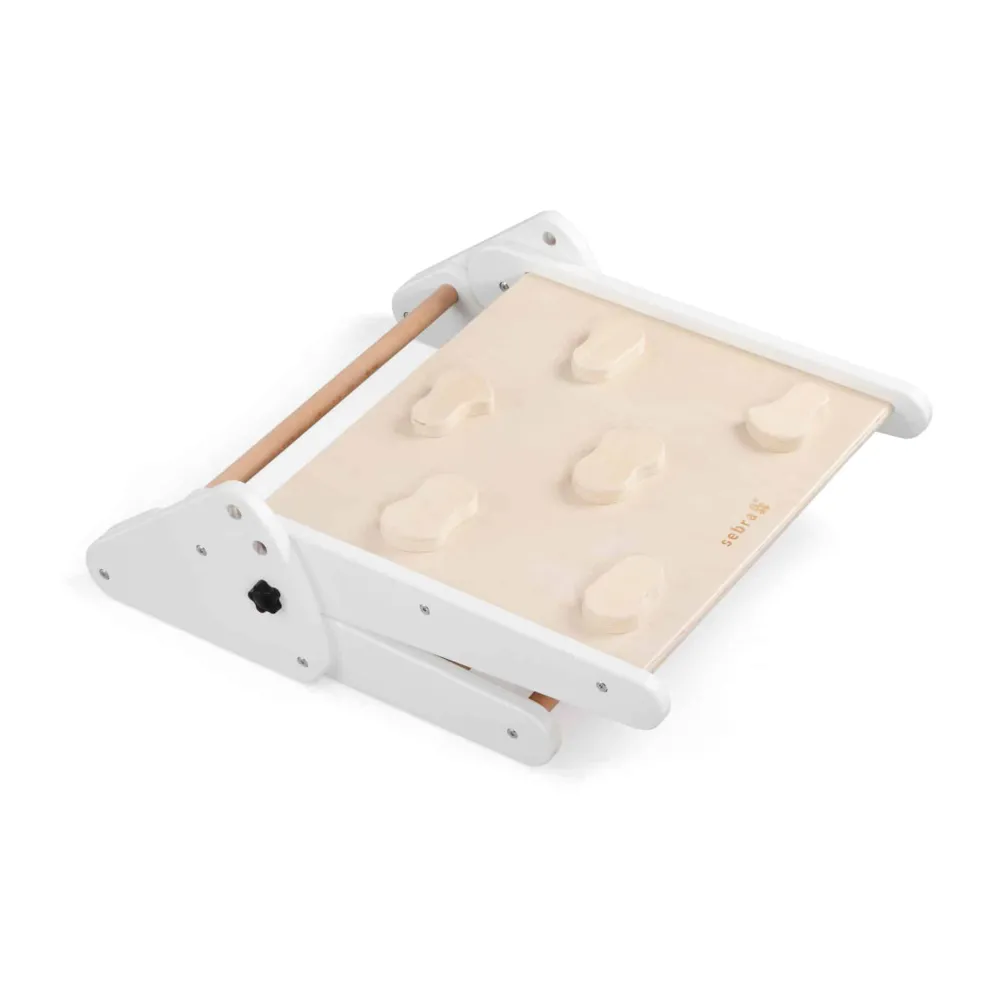 climbing_triangle_white_f_3.webp Kids Sebra Interior Wooden Toys | Christmas Toys>Climbing Triangle White, FSC Mix – Sebra