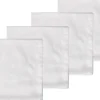 Södahl Kitchen>Cloth napkins Damask 4 pieces, White –