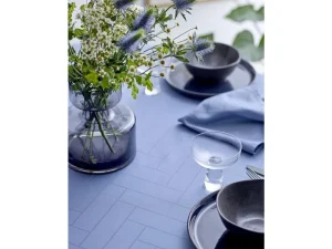Södahl Kitchen>Cloth napkins Damask 4 pieces, Blue Grey –