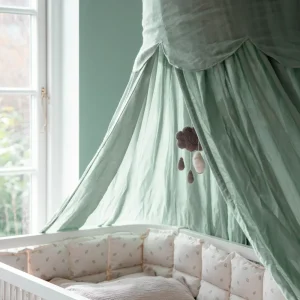 Kids Sebra Interior Bed Canopies | Changing Pad>Cloud Canopy, Dust Green – Sebra