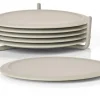 Zone Denmark Kitchen>Coasters Singles Set of 6, mud – Zone