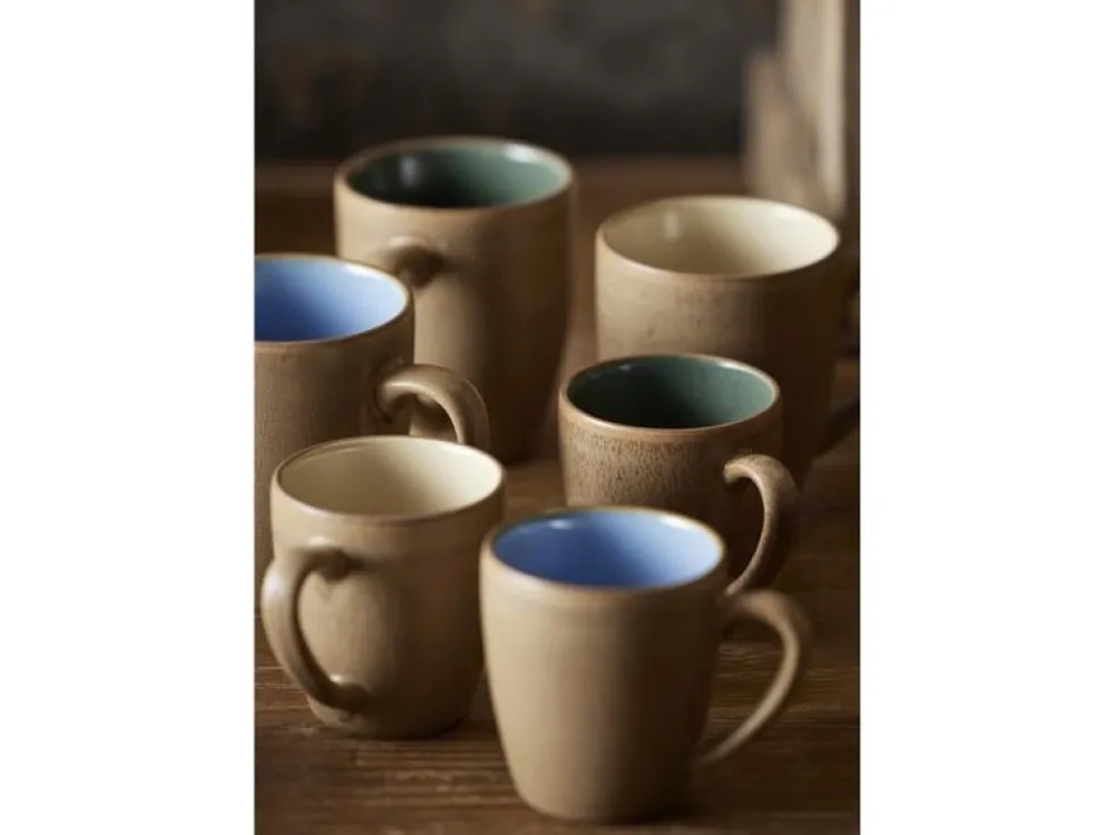 coffee_cup__ml__pieces_be_1.webp Bitz Kitchen>Coffee Cup 190 ml, 6 pieces, Beige/ Light Blue –