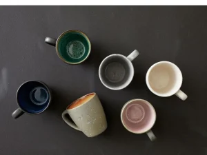 Bitz Kitchen>Coffee cups 0.19 l 6 pieces, black / green –