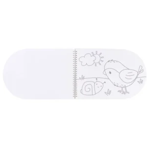 Kids Little Dutch Creativity>Coloring book with paint box –