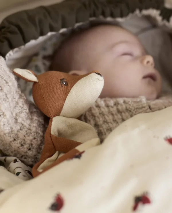Kids FILIBABBA Cuddly Toys | Baby Toys>Comfort Cloth with teether, Freya the Fox –
