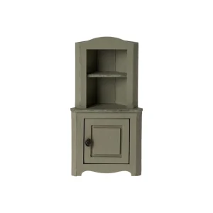 Kids Maileg Doll Accessories>Corner Cabinet, Mouse Light green –