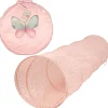 Kids Little Dutch Outdoor Toys>Crawl tunnel Little Pink Flowers –