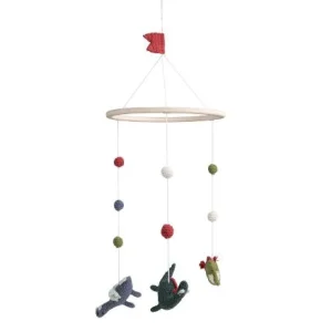 Kids Sebra Interior Mobiles>Crochet baby mobile, Dragon Tales – Sebra
