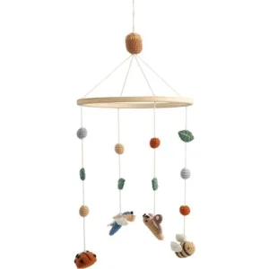 Kids Sebra Interior Mobiles>Crochet baby mobile, Pixie Land – Sebra
