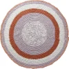 Kids Sebra Interior Rugs And Playmats>Crochet floor mat, morning cloud pink – Sebra