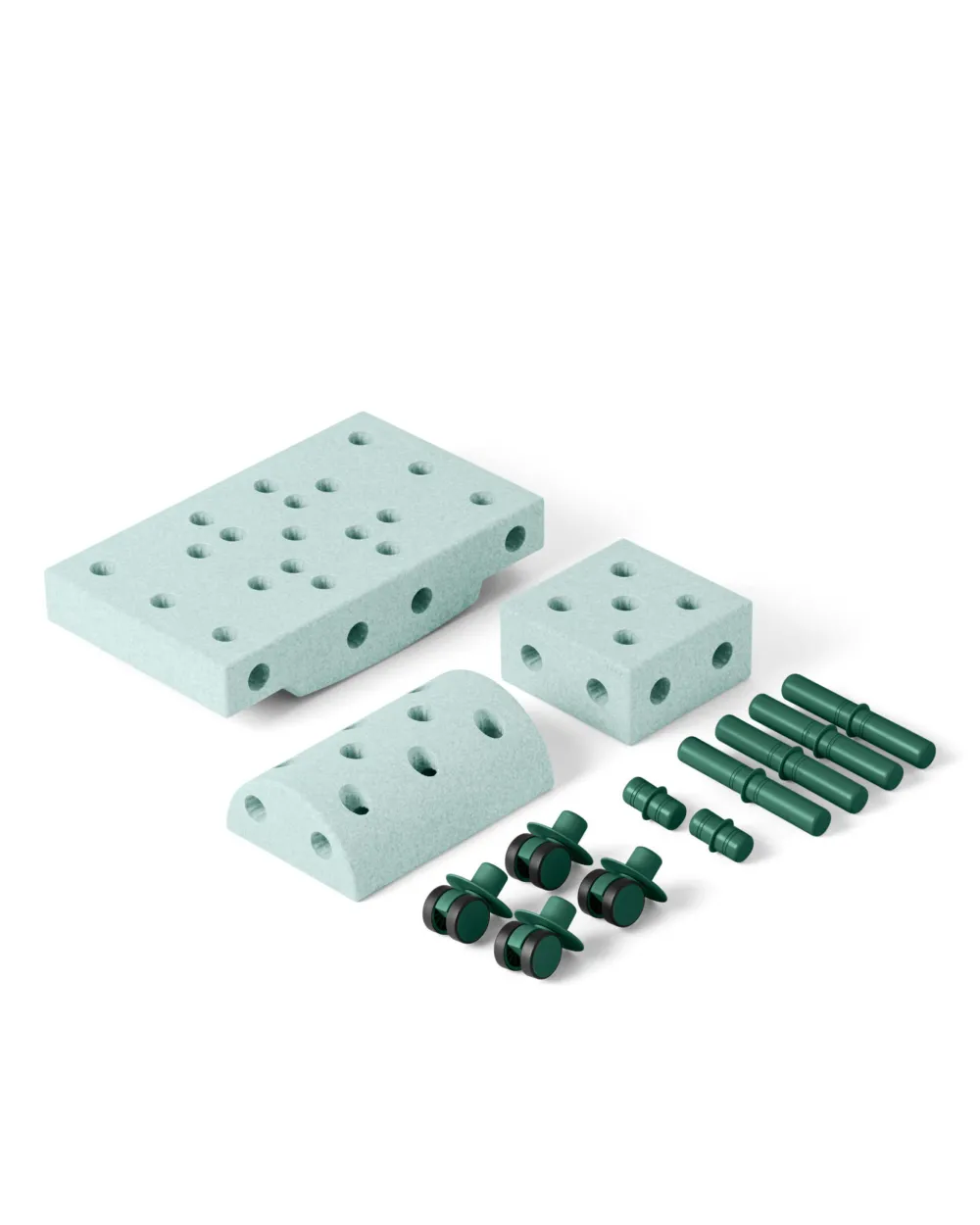 curiosity_set_ocean_mint__0.webp Kids Modu Christmas Toys | Balance Toys>Curiosity Set Ocean Mint / Forest Green –