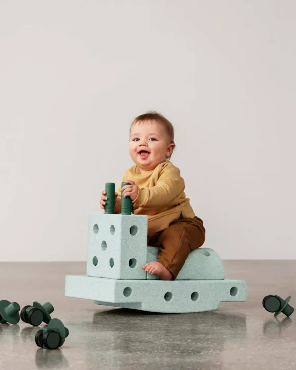 Kids Modu Christmas Toys | Balance Toys>Curiosity Set Ocean Mint / Forest Green –