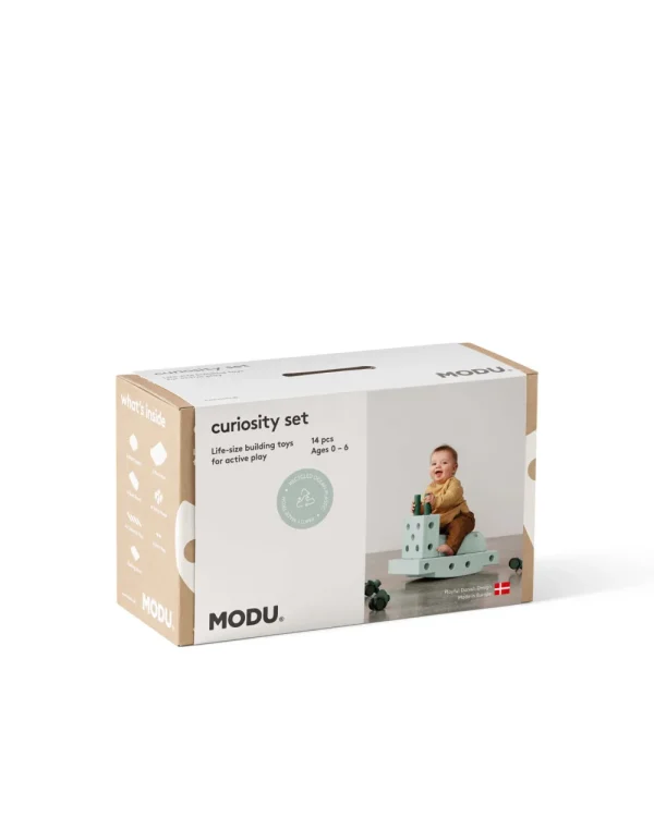 Kids Modu Christmas Toys | Balance Toys>Curiosity Set Ocean Mint / Forest Green –