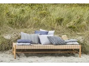 Södahl Textiles | Outdoor>Cushion Nordic, Olive stripe –