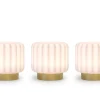 Atelier Pierre Outdoor | Lamps & Lighting>Dentelles Table lamps 3 pcs. Ø9 Gold –