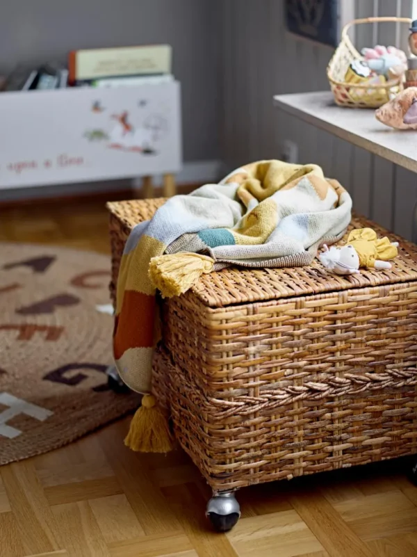 Kids Bloomingville Mini Rugs And Playmats>Dinne Rug ABC, Brown, Jute –
