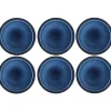 Bitz Kitchen>Dinner plates Ø21 cm – 6 pieces – blue –