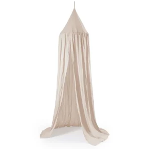 Kids Sebra Interior Bed Canopies>Dobby Weave Canopy, Birchbark rose – Sebra