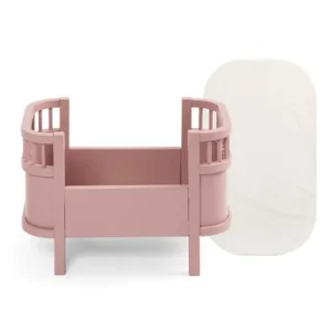 Kids Sebra Interior Doll Accessories | Christmas Toys>Doll’s Bed + mattress, Blossom Pink – Sebra