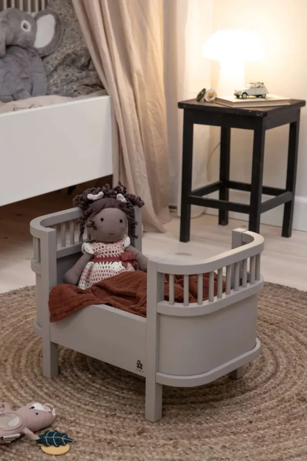 Kids Sebra Interior Doll Accessories>Doll’s bed + mattress, jetty – Sebra