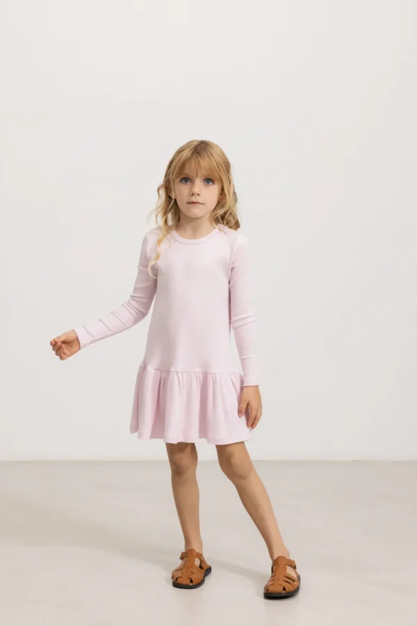 Kids Marmar Copenhagen Girl 2-8Y>Dress Diro Modal Lilac Mist – Marmar