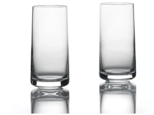 Zone Denmark Kitchen>Drinking glass 410 ml, 2 pieces, transparent – Zone