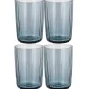 Bitz Kitchen>Drinking glass Kusintha 4 pieces, Blue –
