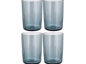 Bitz Kitchen>Drinking glass Kusintha 4 pieces, Blue –