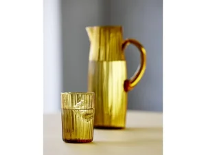 Bitz Kitchen>Drinking glass Kusintha 4 pieces, Amber –