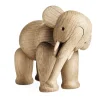 Kay Bojesen Denmark Design Figures>Elephant Small Oak – Kay Bojesen