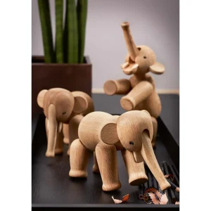 Kay Bojesen Denmark Design Figures>Elephant Small Oak – Kay Bojesen