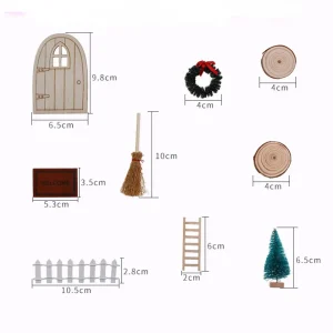 Kids Nordichaus Christmas Toys>Elf Miniature Set with Accessories no. 3