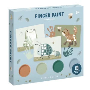 Kids Little Dutch Creativity>Fingerpaint Set, Forest Friends –