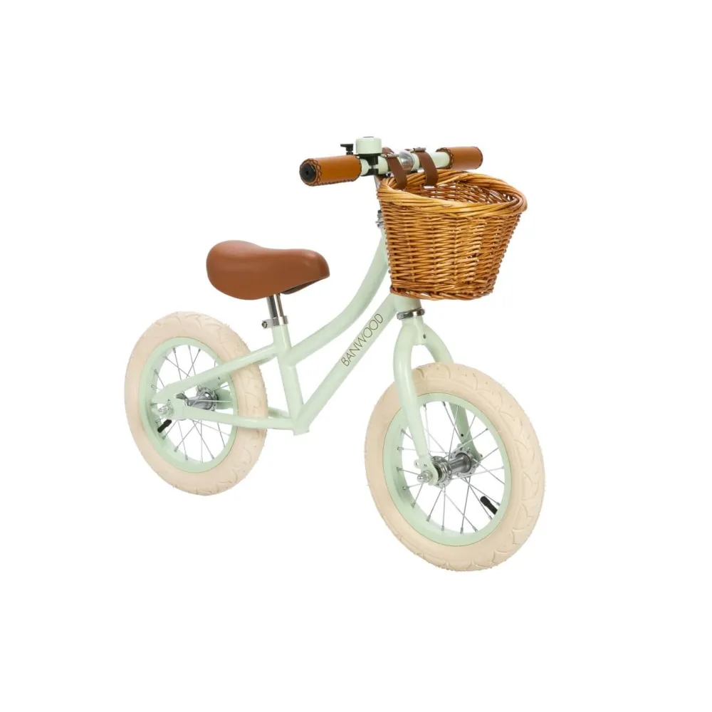 first_go_balance_bike_pal_4.webp Kids Banwood Outdoor Toys | Bikes, Scooters And Helmets>First Go! Balance Bike Pale Mint –