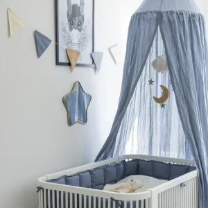 Kids Sebra Interior Garlands | Birthday / Party>Flags double-sided, Forest lake blue – Sebra
