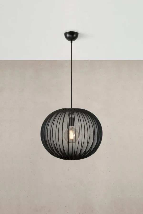 Markslöjd Lamps & Lighting | Bedroom>Florence Ceiling Lamp Black 50 cm – Marksløjd