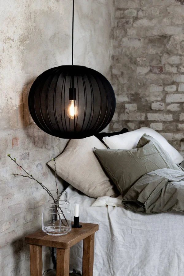 Markslöjd Lamps & Lighting | Bedroom>Florence Ceiling Lamp Black 50 cm – Marksløjd