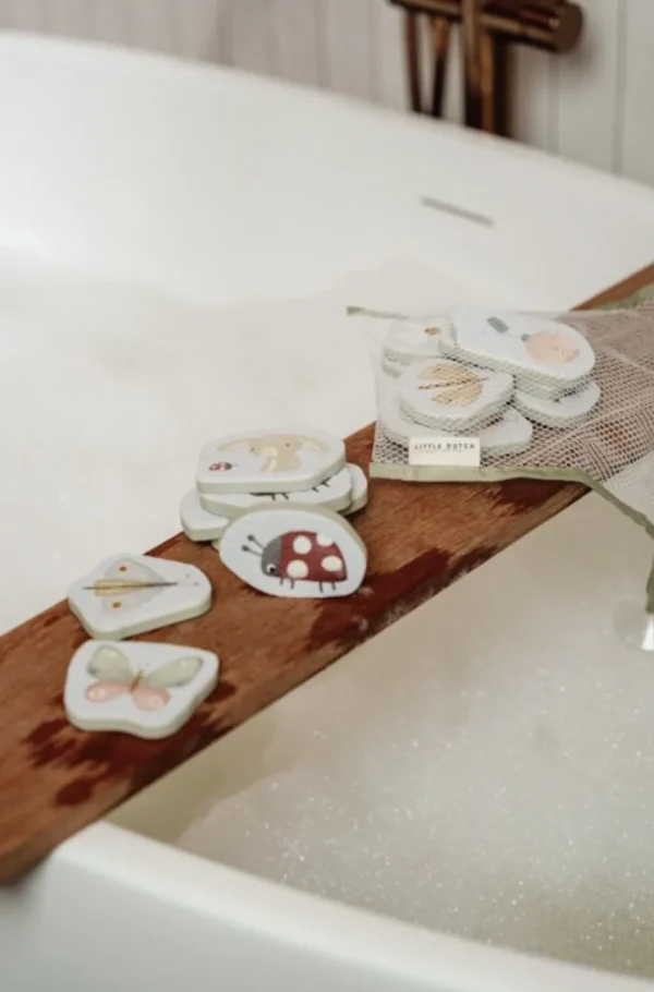 Kids Little Dutch Bath Toys>Foam bath toys Flowers & Butterflies –