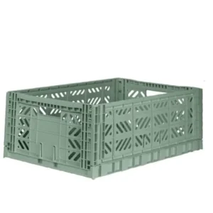 Kids Ay-kasa Storage | Storage>Folding box maxi, Almond green – Aykasa