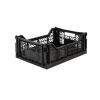Kids Ay-kasa Storage | Storage>Folding box midi, black – Aykasa