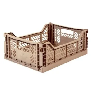 Kids Ay-kasa Storage | Storage>Folding box midi, warm taupe – Aykasa