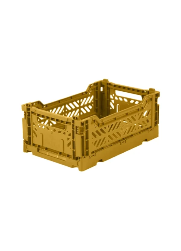 Kids Ay-kasa Storage | Easter Decorations>Folding box mini, Mustard – Aykasa