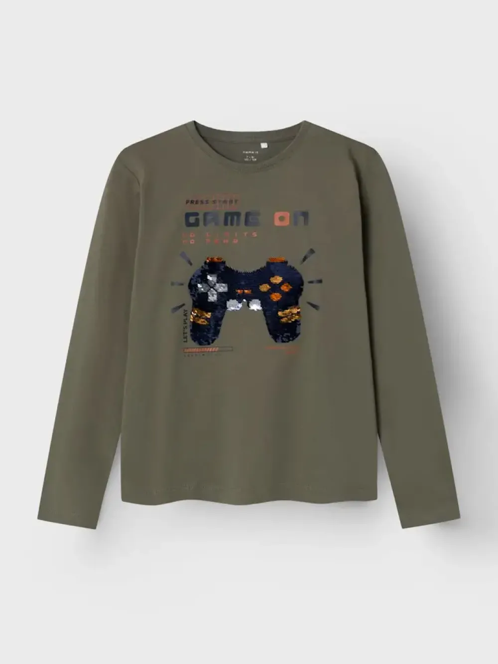 gamer_glitter_shirt__name_3.webp Kids/BOY Name It Teen Boy 8+ | Boy 2-8Y>Gamer Glitter Shirt –