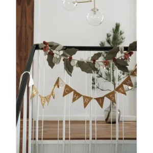 Kids Fabelab Christmas Toys | Garlands>Garland Christmas German, Ochre –