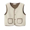 Kids/BOY Lil' Atelier Boy 2-8Y | Baby Girl>Gilet Vest Teddy Creme – Lil’ Atelier