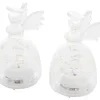 Sirius Christmas Decorations>Glass Angel Romantic Angels Set of 2 – LED