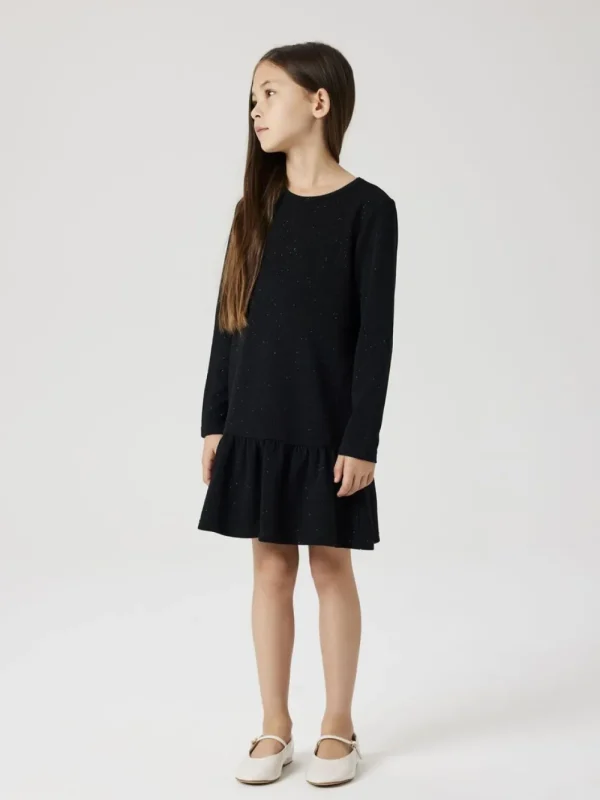 Kids Name It Teen Girls 8+>Glitter Dress, Black –