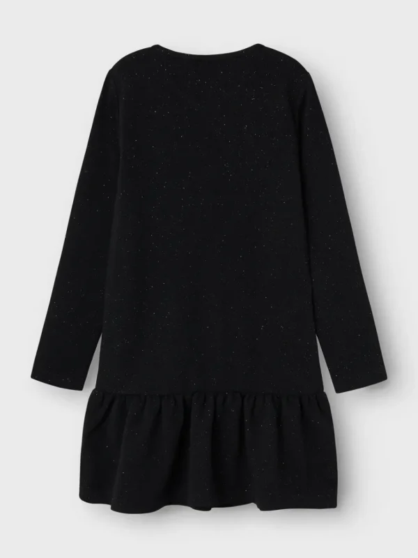Kids Name It Teen Girls 8+>Glitter Dress, Black –