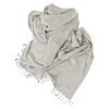 OYOY Textiles | Bedroom>Gobi Stripe Bed Cover, White / Grey –