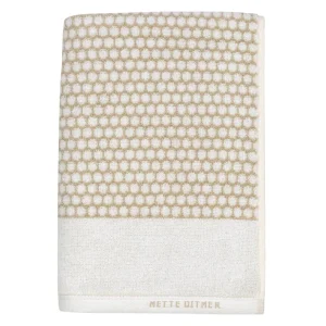 Mette Ditmer Wellness & Beauty | Textiles>Grid Bath Towel Sand –